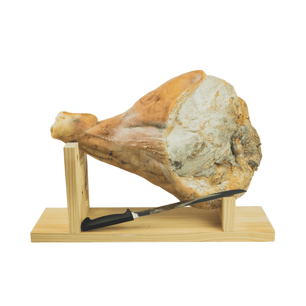 jambon 9 mois et présentoir