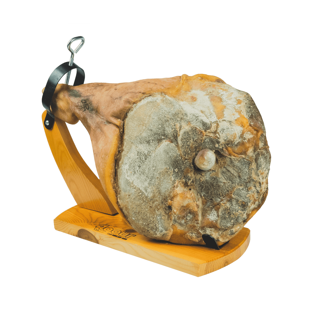 jambon + presentoir en coffret