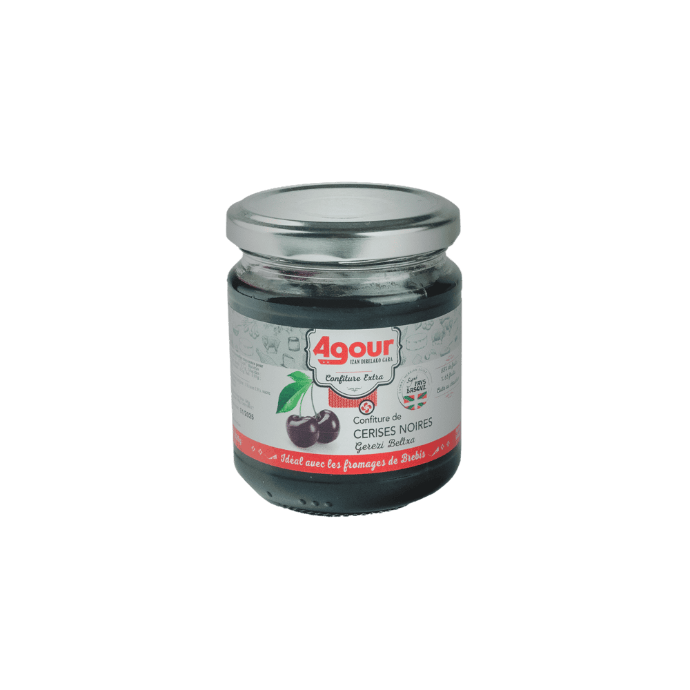 Confiture de cerises noires