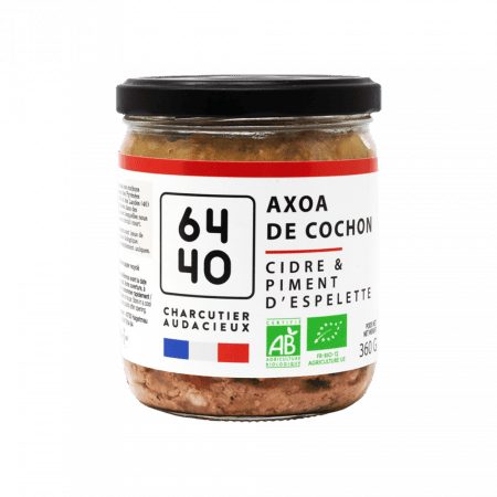 Xerri axoa, Ezpeletako biper eta sagarnoarekin