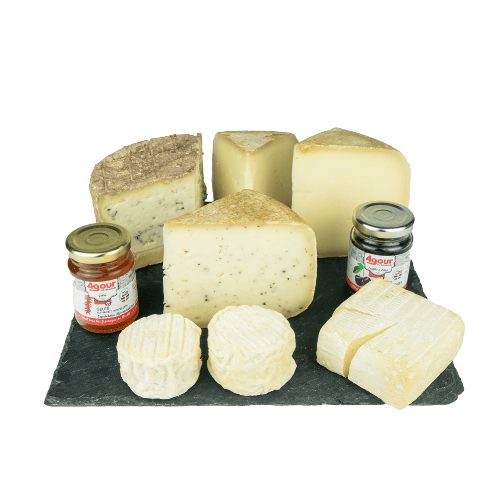 "Mendibe" cheese board