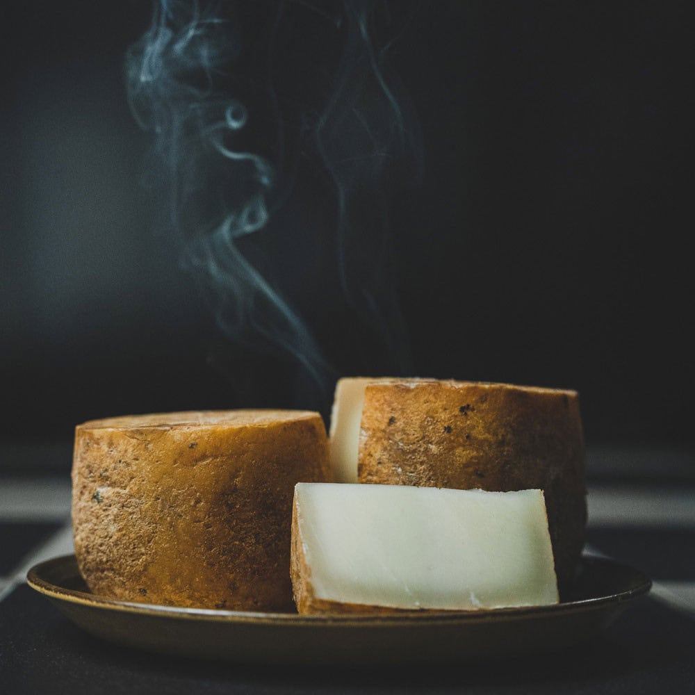 Queso ahumado de oveja
