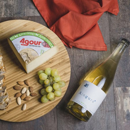 Sidra biológica + queso Ossau-Iraty biológico