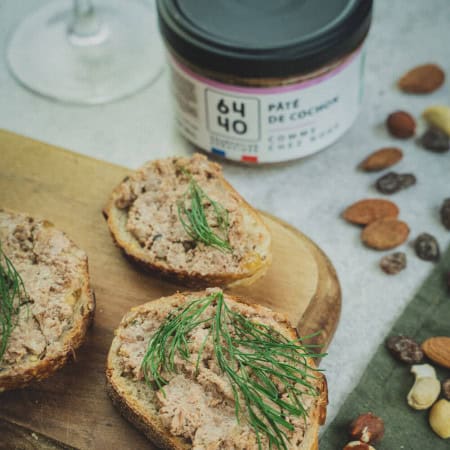 pâté de porc bio
