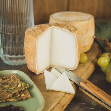 Pequeño queso de cabra