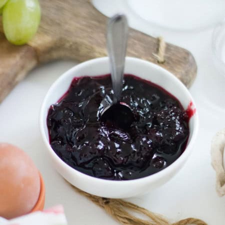 Confiture de cerises noires Basques - fromage de brebis