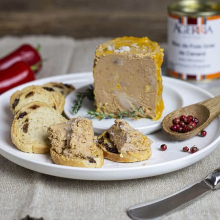 Bloque de Foie Gras de Pato con trozos 130g