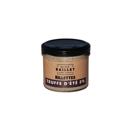 Rillettes de cerdo con trufas