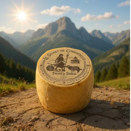 Fromage Tommette de Brebis Le petit Secret de Compostelle Maison Agour Etxea