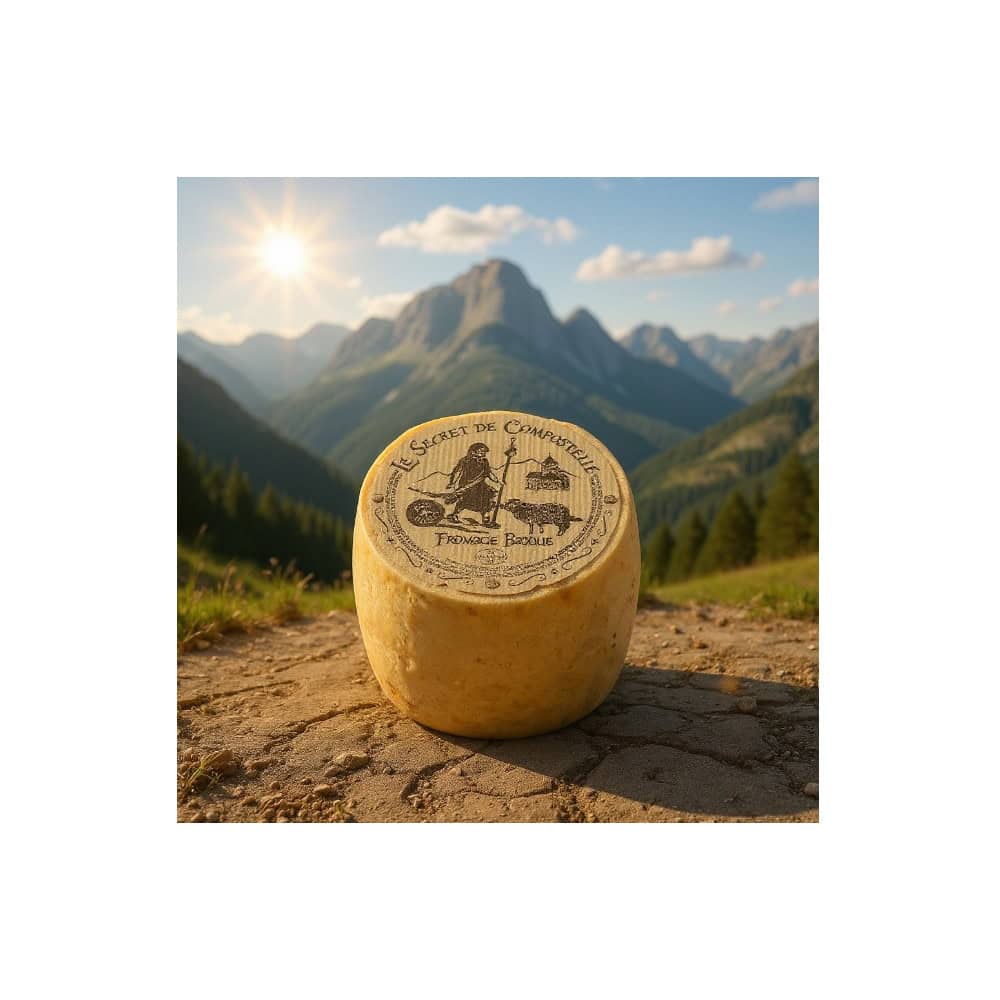 Fromage Tommette de Brebis Le petit Secret de Compostelle Maison Agour Etxea