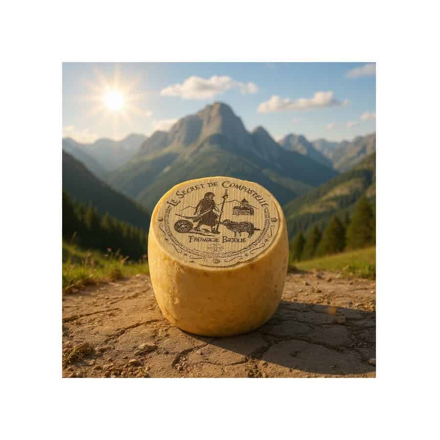 Fromage Tommette de Brebis Le petit Secret de Compostelle Maison Agour Etxea