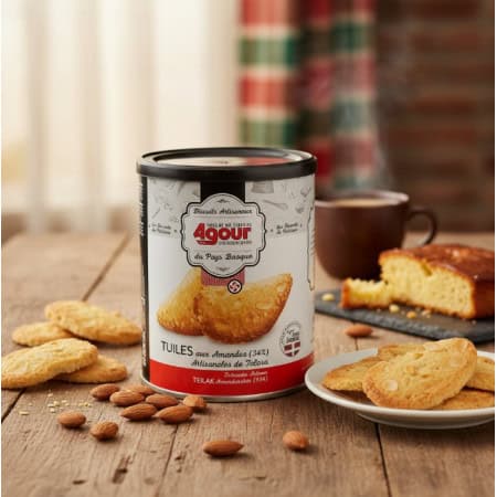 TUILES AUX AMANDES DE TOLOSA MAISONA GOUR ETXEA BISCUITS BASQUES