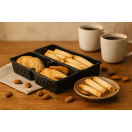 COFFRET DE TUILES ET CIGARILLOS ARTISANAUX DE TOLOSA MAISON AGOUR ETXEA BISCUITS BASQUES