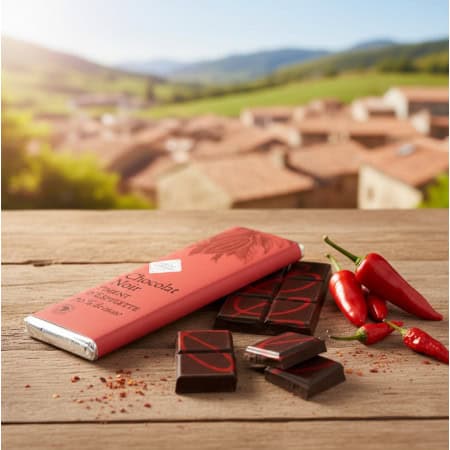 TABLETTE CHOCOLAT NOIR AU...