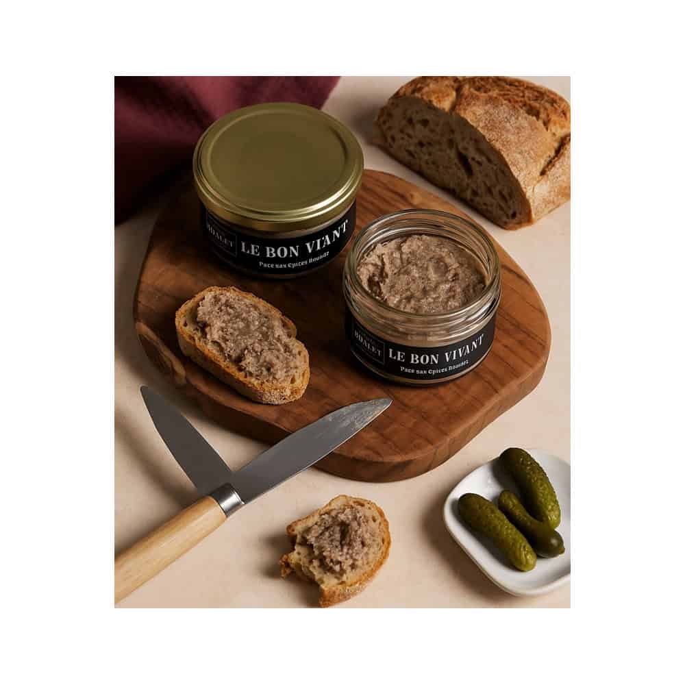 Pâté aux épices Rabelais Le Bon Vivant aromates apéritif maison agour etxea.