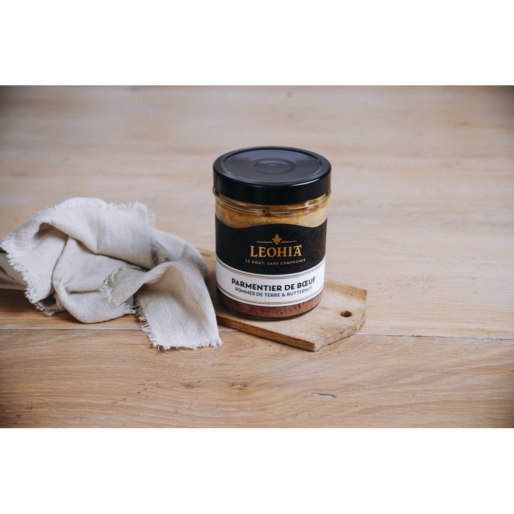 PARMENTIER DE BŒUF POMMES DE TERRE ET BUTTERNUT LEHOIA MAISON AGOUR ETXEA