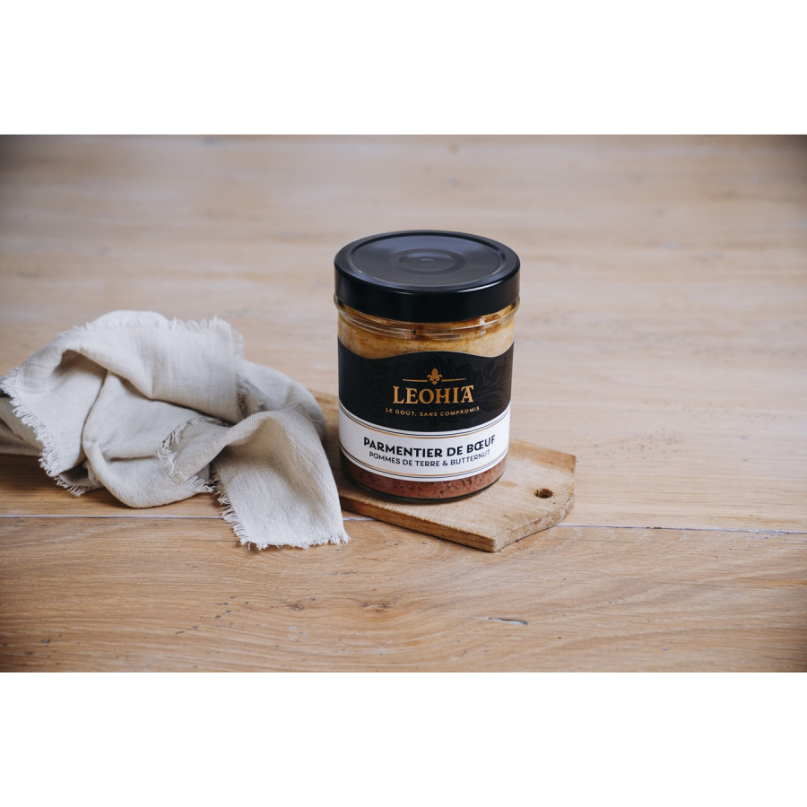 PARMENTIER DE BŒUF POMMES DE TERRE ET BUTTERNUT LEHOIA MAISON AGOUR ETXEA