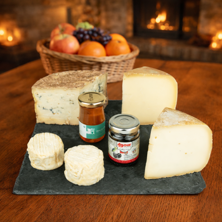 PLATEAU DE FROMAGES LIZARTZA FROMAGE MAISON AGOUR ETXEA LIVRAISON SELECTION FROMAGES EXCEPTION