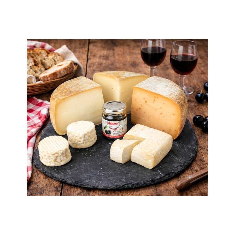 Plateau fromages Euskalduna MAXI formagerie basque maison agour etxea