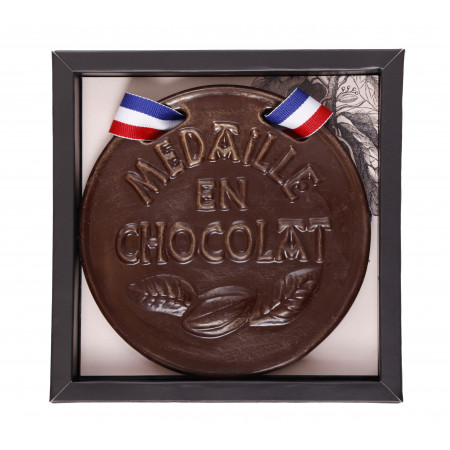 MÉDAILLE EN CHOCOLAT