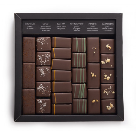 BOÎTE DE CHOCOLATS 100%...
