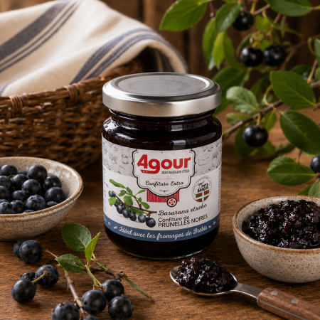 CONFITURE DE PRUNELLES NOIRES