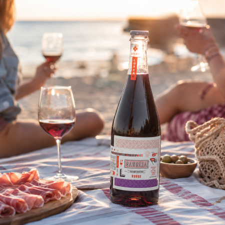 Euskal sangria gorria LOREAK