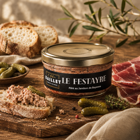 Paté de jamón de Bayona -...