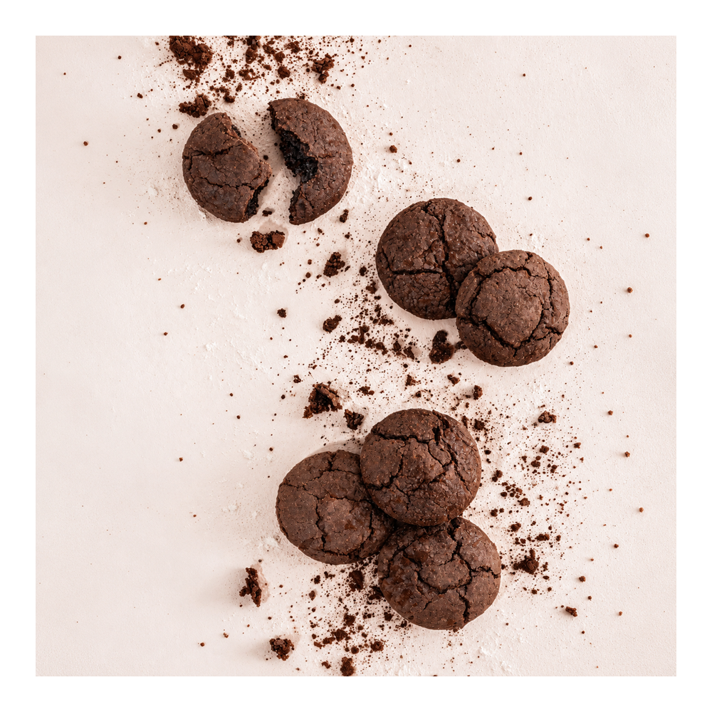 macarons basques au chocolat à la ganache fondante