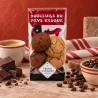 sachet de 6 macarons basques café et chocolat