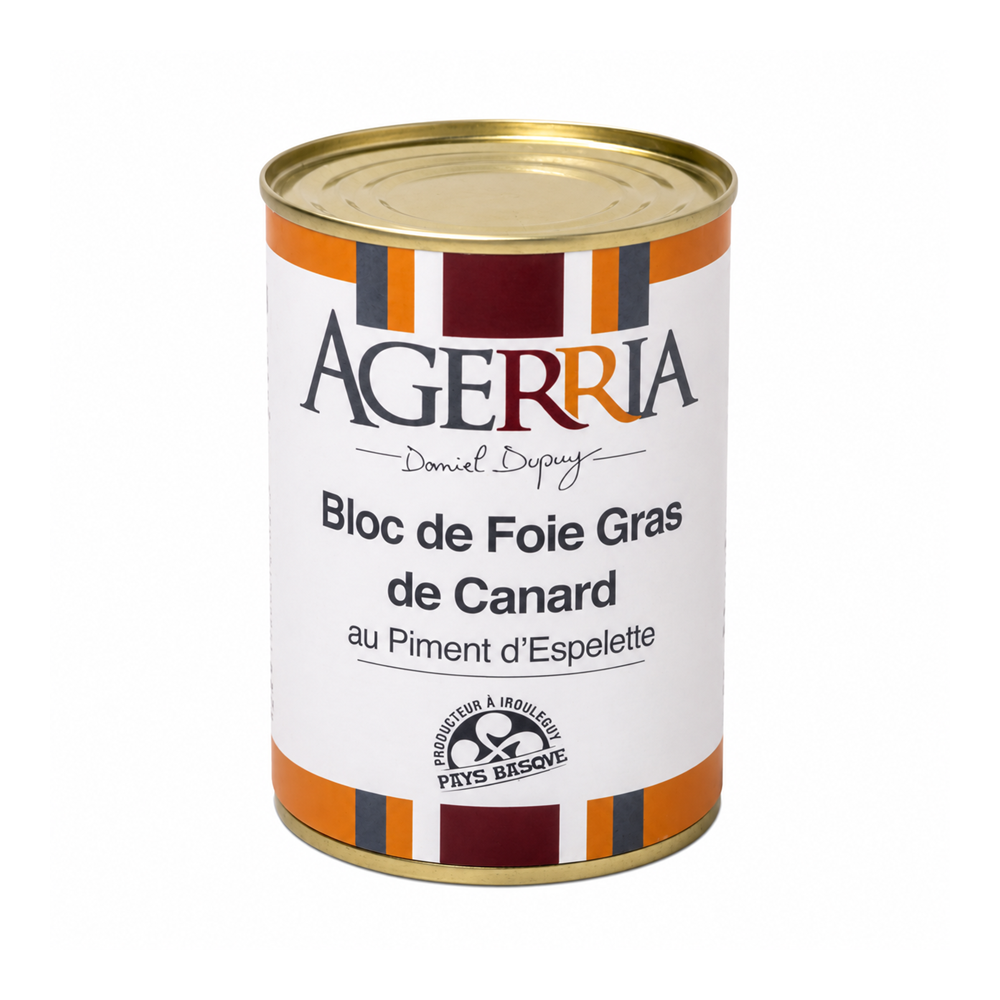 bloc de foie gras au piment d'espelette