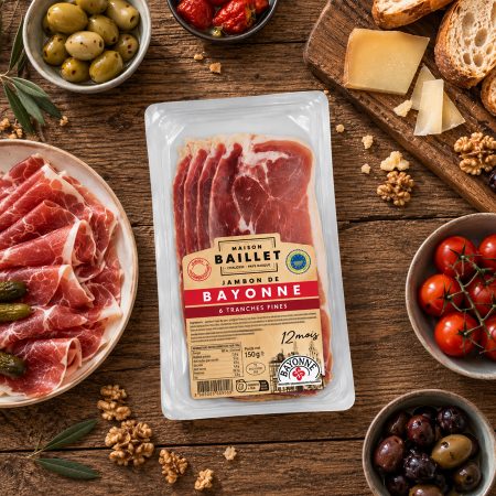 Jamón de Bayona IGP 12 meses – 6 lonchas finas
