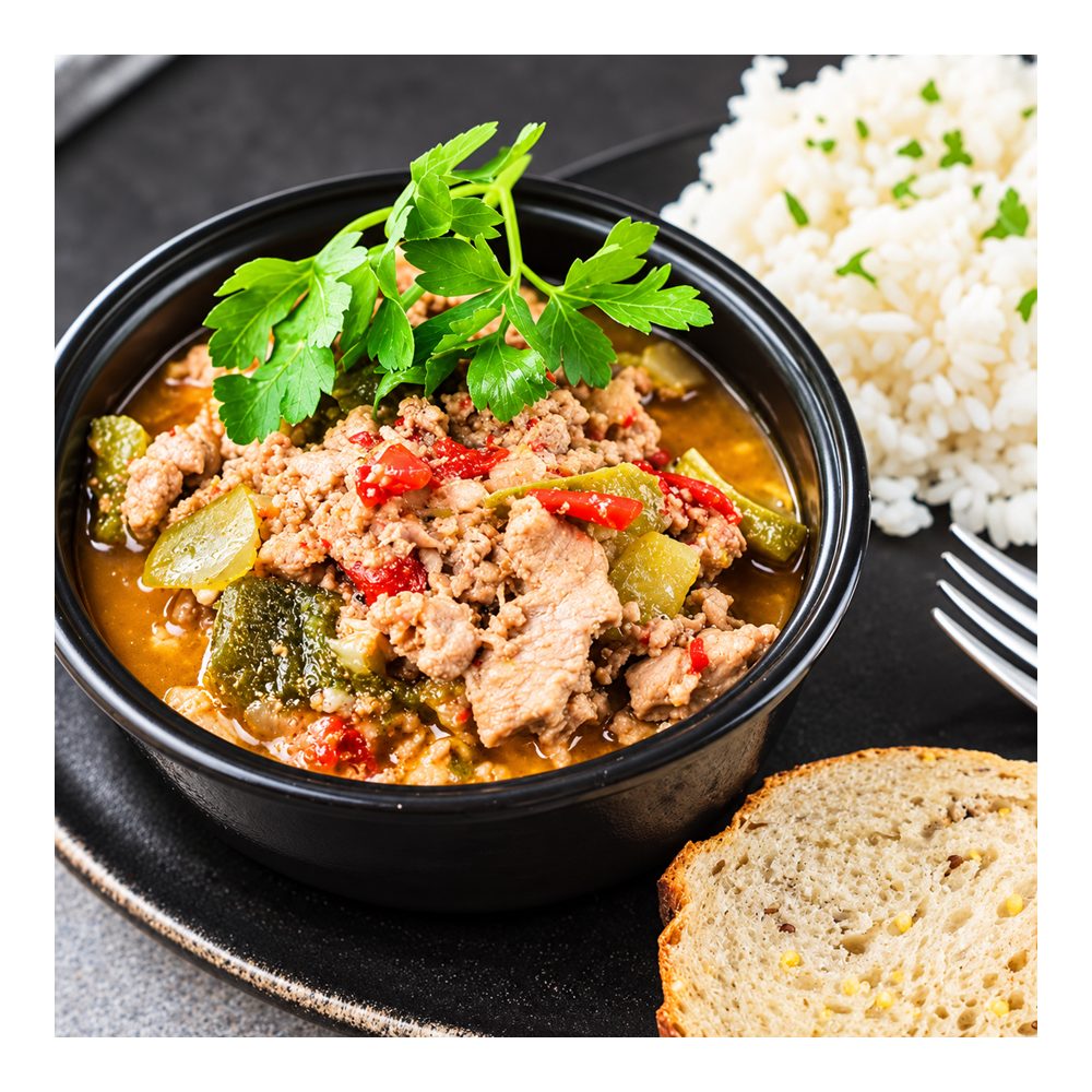 Axoa de cochon bio à mijoter plat basque cuisiné maisona gour etxea
