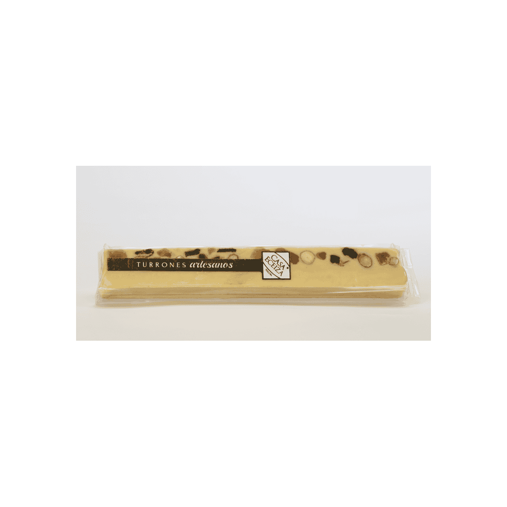 Exotic nougat with white truffle and lime and yuzu