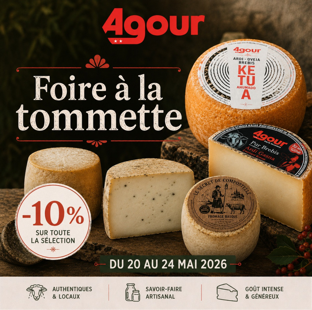 Les Tommettes Basques : des fromages de caractère à partager